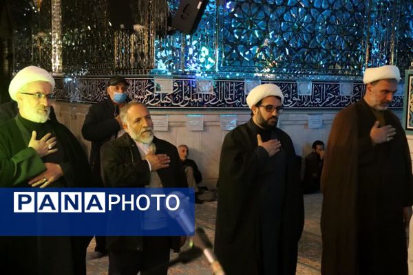 مراسم ایام فاطمیه در امامزاده عباس بن موسی (ع) بجنورد 