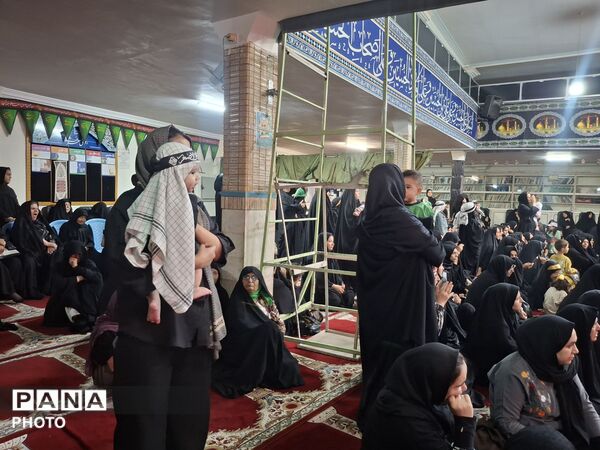 مراسم شیرخوارگان حسینی در مسجد موسی بن جعفر توس ۷۹ 