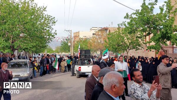 حضور خادمان حرم امام رضا (ع) در روستای آبنیه