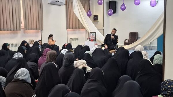 مراسم جشن هیات ریحانه الحرم سازمان دانش‌آموزی قم