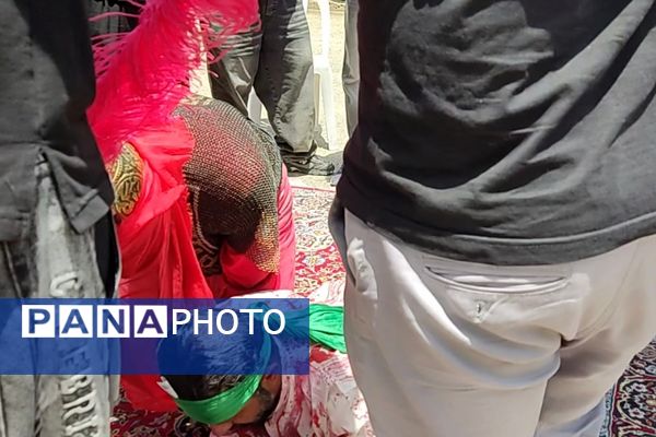 مراسم شبیه خوانی روز عاشورا در شهرستان طالقان