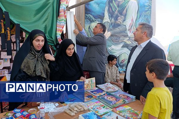 بازید مسئولان از موکب دانش‌آموزی طریق القصی