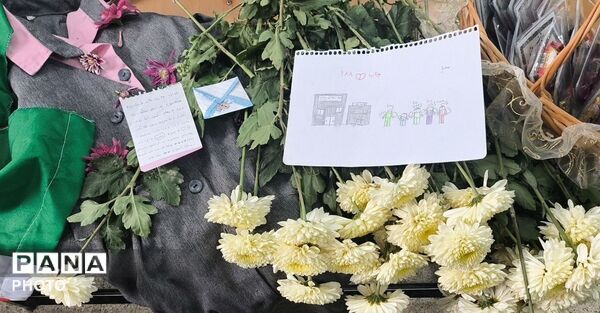 گرامی‌داشت شهیده ستیا تقی‌زاده دانش‌آموز جنگ رمضان مدرسه حاج جعفر بیگلری ناحیه 4 کرج 