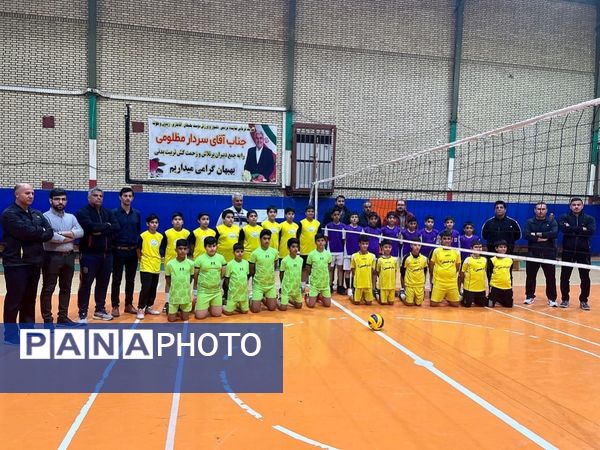 برگزاری مسابقات والیبال دانش‌آموزی مقطع ابتدایی