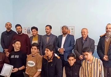 برگزاری مراسم تقدیر از دانش‌آموزان برگزیده هنرستان علی کاشانی پور ملارد