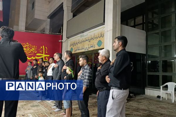 مراسم عزاداری و روضه خوانی سالار شهیدان به میزبانی ناحیه 4 شیراز