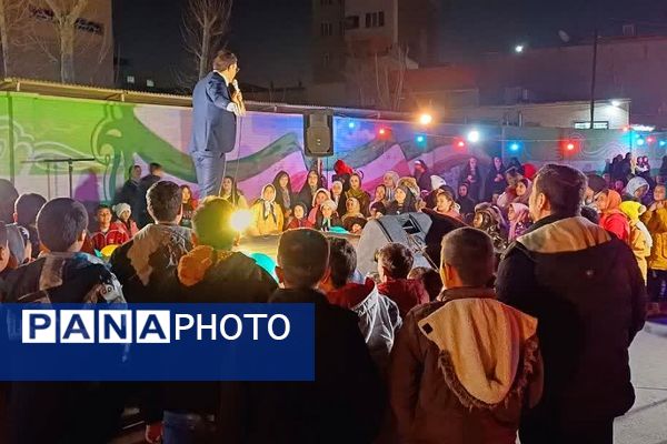 جشن خیابانی و هئیت هفتگی دختران دبیرستان شهید رستمرودی به مناسبت ولادت حضرت رقیه(س) 