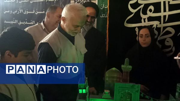 رونمایی از ماکت صحن انقلاب حرم رضوی در محمودآباد