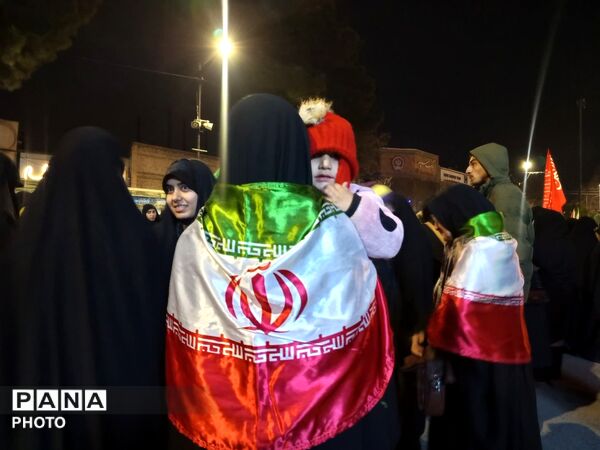 مردم نیشابور خون خواه رهبر شهیدشان هستند 