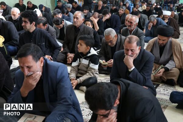 مراسم بزرگداشت رهبر امت آیت الله خامنه‌ای (ره) در ابرکوه