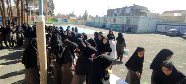 برپایی بازارچه دانش آموزی در دبیرستان نمونه اندیشه شهرستان کاشمر