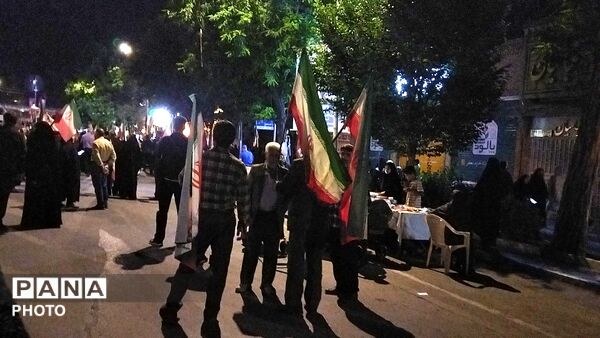 هشتاد و پنجمین شب از شب های مقاومت نیشابور در قاب پانا 