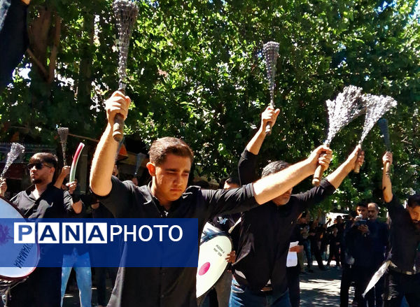 مراسم تاسوعای حسینی در شهرستان گالیکش