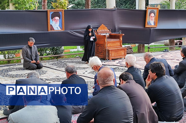 مراسم سوگواری روز هفتم محرم در استانداری کردستان