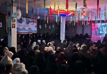 مراسم بزرگداشت شهید والامقام محمودرضا بیضایی در اسلامشهر 