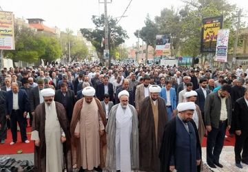 برگزاری نماز باشکوه عید سعید فطر، نو بهار دل 