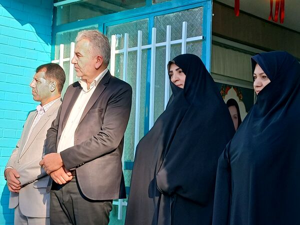 افتتاحیه همیاران معلم در دبیرستان فاطمیه