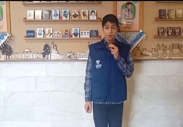 مراسم جشناعیاد شعبانیه در مدرسه پسرانه صدرا مهریز 