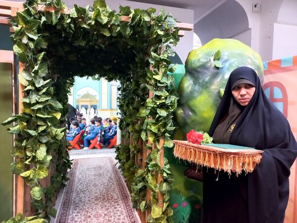 پیش‌دبستانی‌ها سال تحصیلی را در آغوش امام رضا آغاز کردند