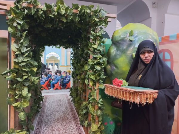 پیش‌دبستانی‌ها سال تحصیلی را در آغوش امام رضا آغاز کردند