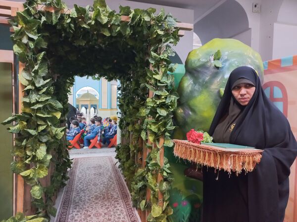 پیش‌دبستانی‌ها سال تحصیلی را در آغوش امام رضا آغاز کردند