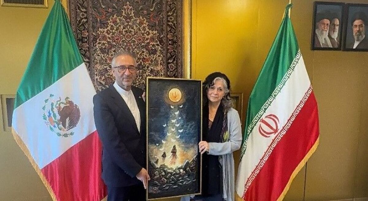 «پروانه‌های میناب» هدیه‌ هنرمند ‌مکزیکی برای مادرانی که فرزندانشان به آسمان پر کشیدند