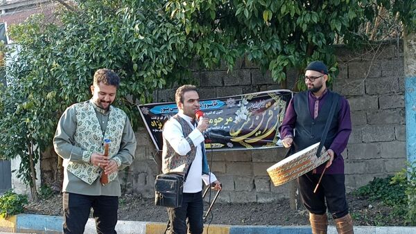 آیین نوروز خوانی در محمودآباد 