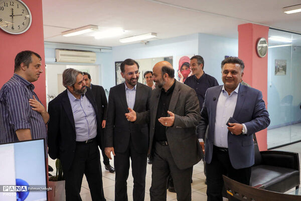 بازدید رئیس سازمان نوسازی، توسعه و تجهیز مدارس کشور از خبرگزاری پانا