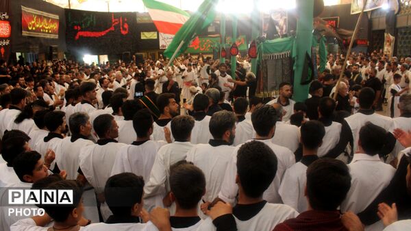 اقامه عزای امام حسین در شهر خانوک