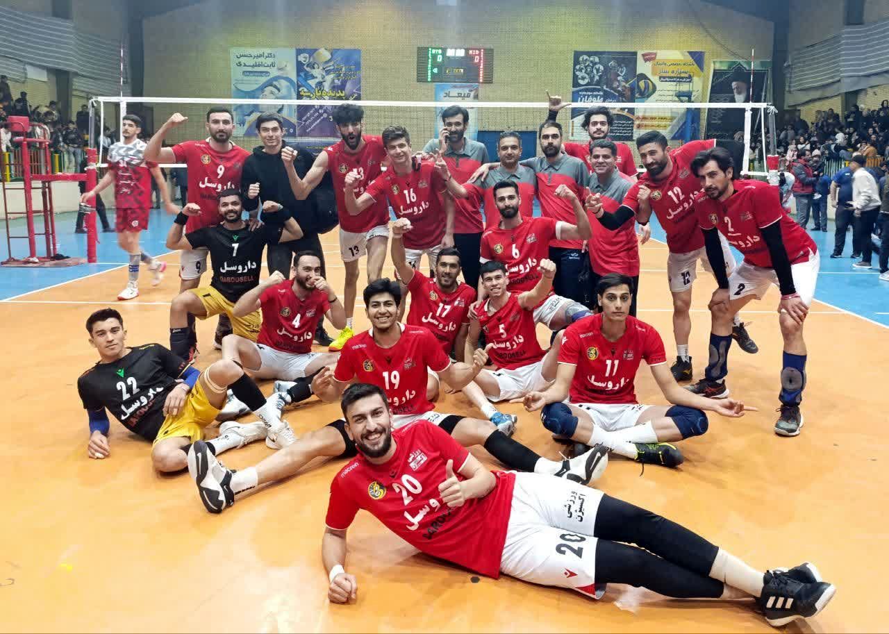 پیروزی تیم والیبال بیژن یورد بجنورد در لیگ دسته ۲ کشور
