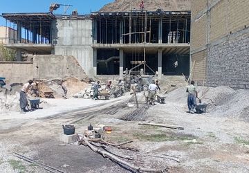 عملیات عمرانی مرکز جامع سلامت روستای مارکده