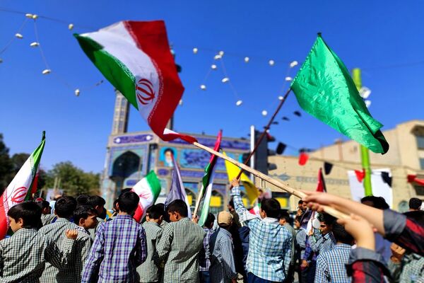 فریاد مرگ بر اسرائیل برای بار دیگر در نجف آباد 