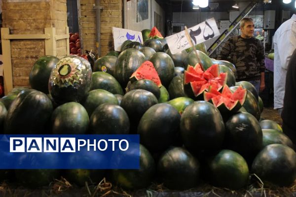 بازار داغ یلدا در زنجان