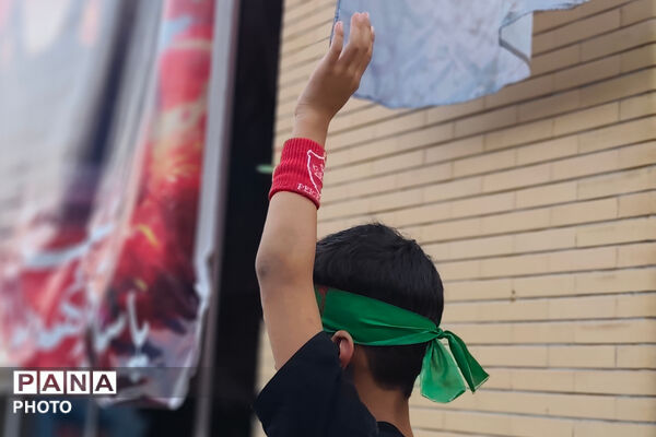 جلوه شور حسینی نوجوانان کوهچنار در آیین «احلی من العسل» - 1