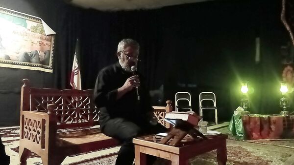 مراسم شب‌دهم محرم در هیئت فرهنگیان  نیشابور