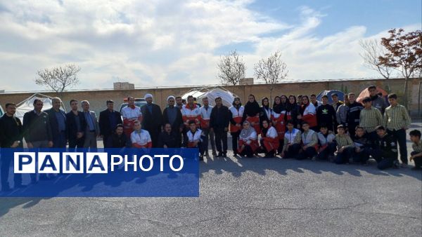 بیست و ششمین مانور زلزله در کمیجان