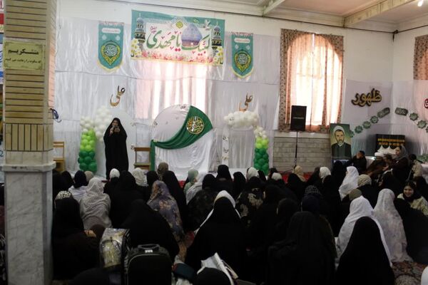 اختتامیه اعتکاف نوجوانانه در شهرستان گرمه 