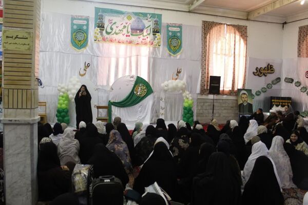 اختتامیه اعتکاف نوجوانانه در شهرستان گرمه 