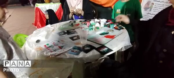 برپایی موکب کودک و نوجوان در دامنه کوه خضر نبی قم