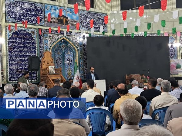 محفل با شکوه انس با قرآن کریم امت احمد اسوه مقاومت مسجد جامع قائمشهر