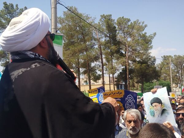 با هدف محکومیت جنایات رژیم کودک کش اسرائیل راهپیمایی جمعه خشم در کاشمر برگزار شد