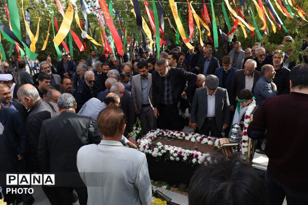 آیین چهلم شهید اردشیر رئیسی 