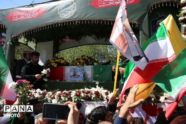 مراسم تشییع امیر سپهبد شهید سید عبدالرحیم موسوی در قم