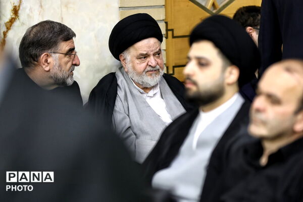 مراسم چهلمین روز شهادت «علی لاریجانی» در قم