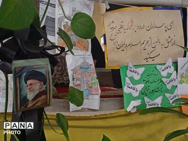 از پیر تا کودک در نماز جمعه نیشابور حضور دارند-۲