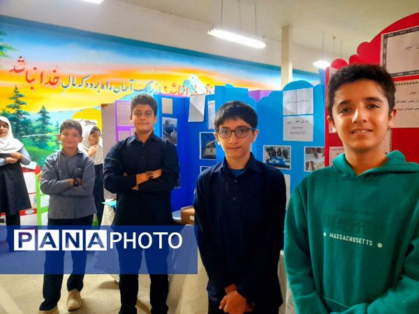 نمایشگاه طرح جابر در دبیرستان بیت المقدس قائمشهر