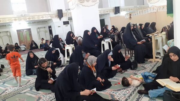 حضور پرشور مردم شهر نیم‌ور در مراسم دعای‌پرفیض عرفه