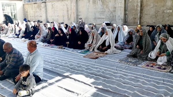 اقامه نماز عید فطر در دهستان کریک