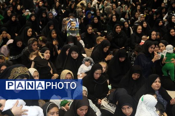 اجتماع بزرگ شیرخوارگان حسینی در حسینیه ثارالله یاسوج