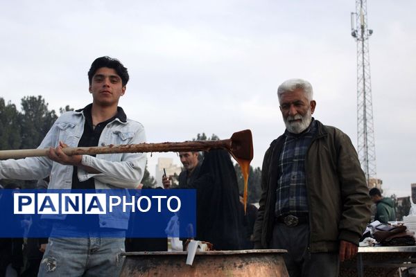 یازدهمین جشنواره سمنو درق در بجنورد 